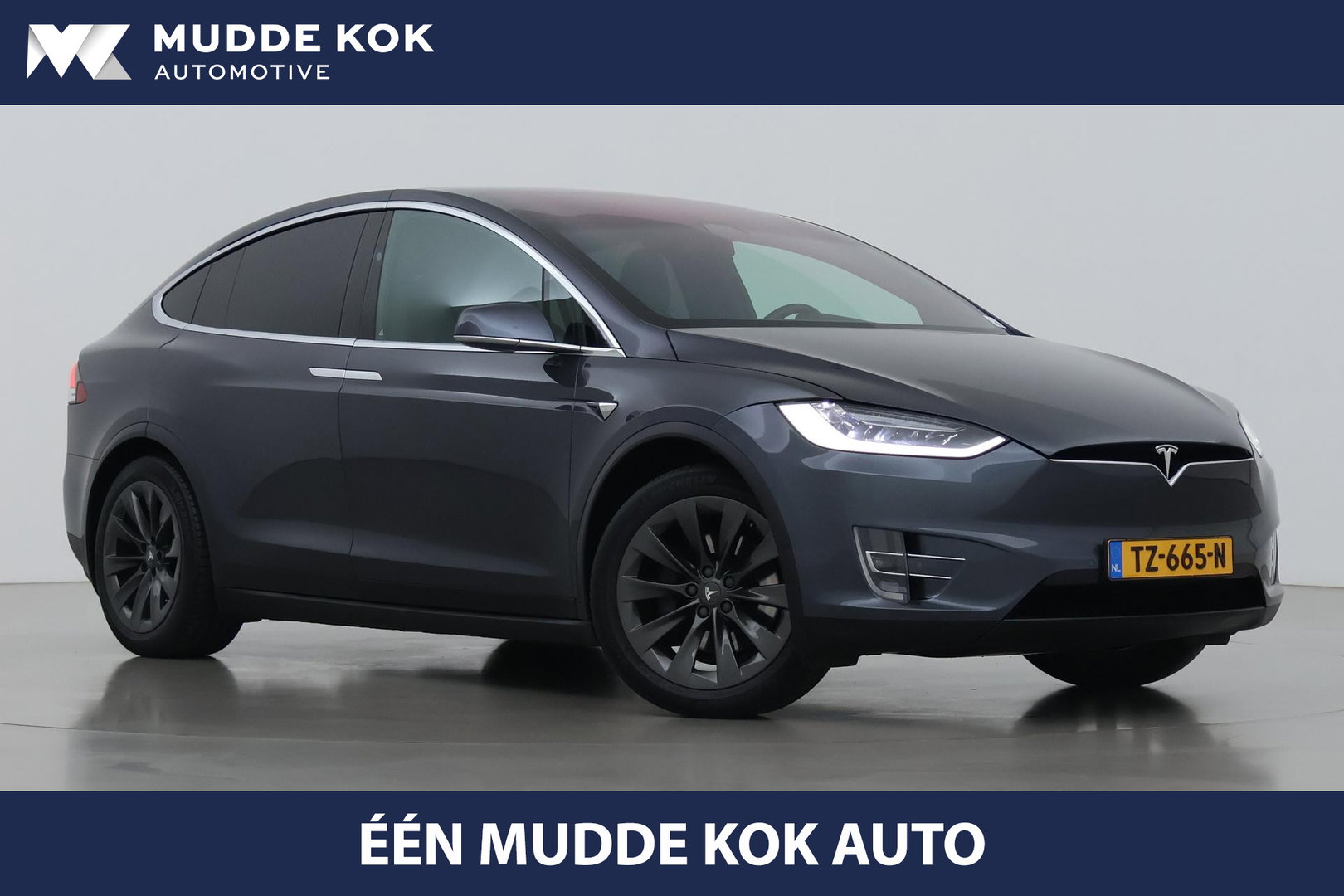Tesla Model X 75D Base 7p. | ACC | Luchtvering | Trekhaak | Stoel+Stuurverwarming | Camera | 20 Inch