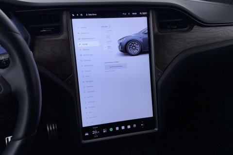 Tesla Model X 75D Base 7p. | ACC | Luchtvering | Trekhaak | Stoel+Stuurverwarming | Camera | 20 Inch
