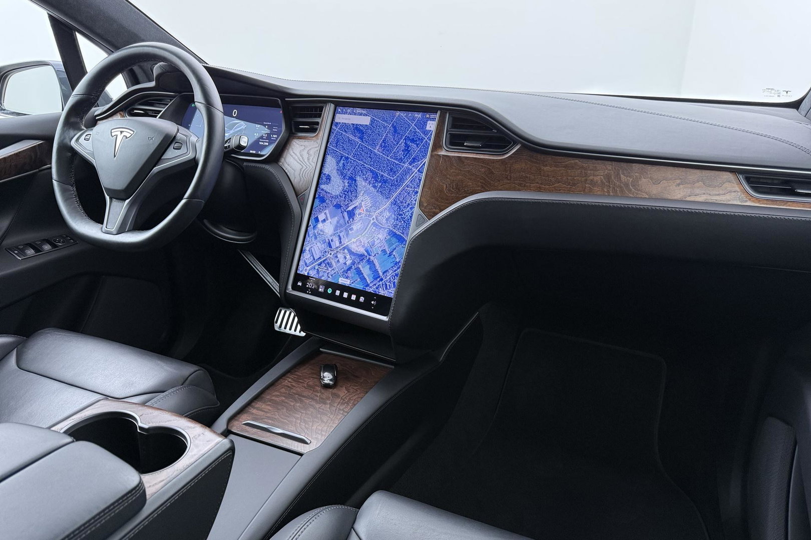Tesla Model X 75D Base 7p. | ACC | Luchtvering | Trekhaak | Stoel+Stuurverwarming | Camera | 20 Inch