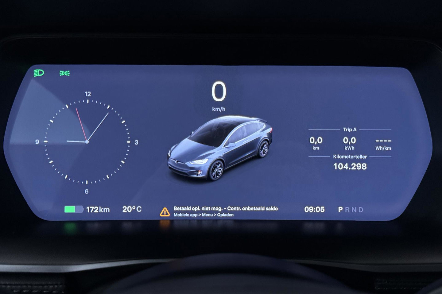 Tesla Model X 75D Base 7p. | ACC | Luchtvering | Trekhaak | Stoel+Stuurverwarming | Camera | 20 Inch