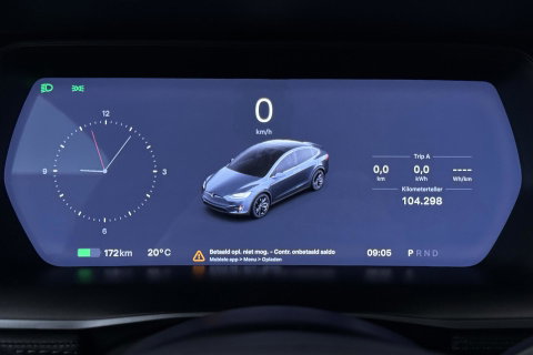 Tesla Model X 75D Base 7p. | ACC | Luchtvering | Trekhaak | Stoel+Stuurverwarming | Camera | 20 Inch