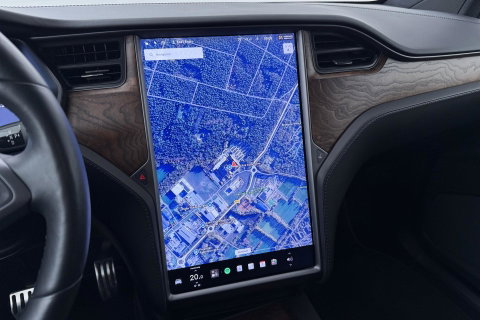 Tesla Model X 75D Base 7p. | ACC | Luchtvering | Trekhaak | Stoel+Stuurverwarming | Camera | 20 Inch