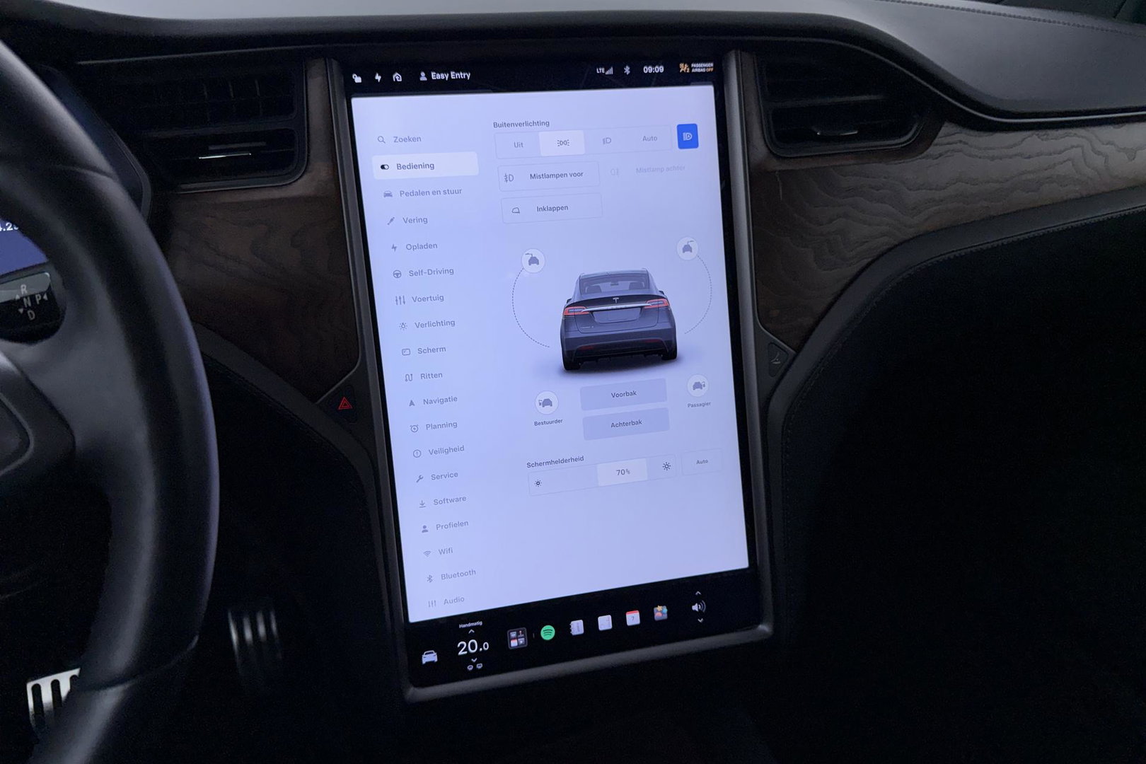 Tesla Model X 75D Base 7p. | ACC | Luchtvering | Trekhaak | Stoel+Stuurverwarming | Camera | 20 Inch