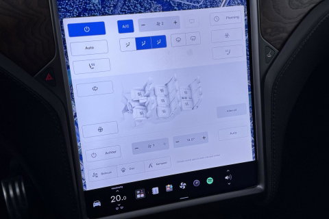 Tesla Model X 75D Base 7p. | ACC | Luchtvering | Trekhaak | Stoel+Stuurverwarming | Camera | 20 Inch