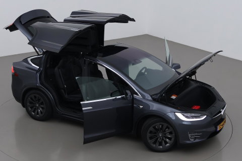 Tesla Model X 75D Base 7p. | ACC | Luchtvering | Trekhaak | Stoel+Stuurverwarming | Camera | 20 Inch