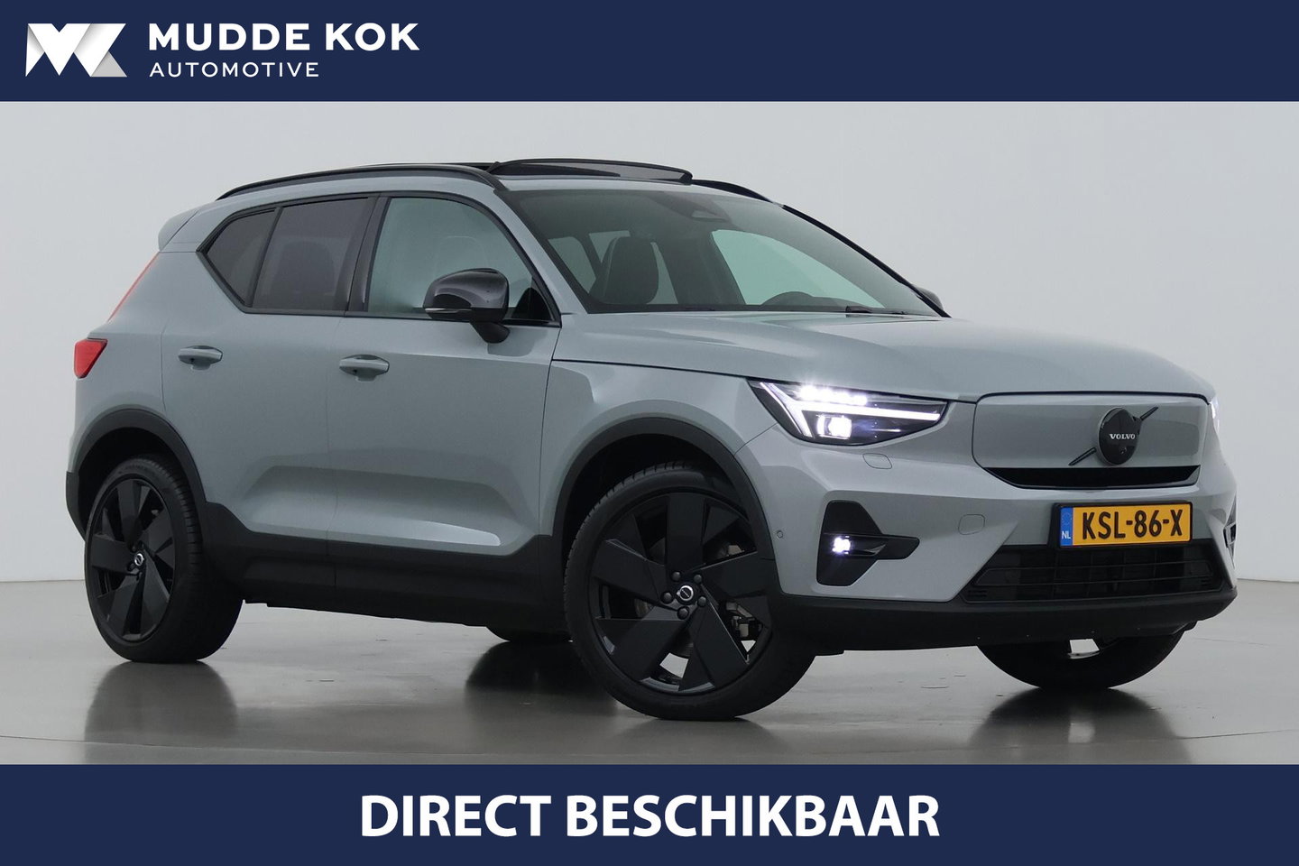 Volvo EX40 Single Motor Extended Range Plus Black Ed. 82 kWh | ACC | Panoramadak | Harman/Kardon | 360° Camera | Warmtepomp | Stoel+Stuurverwarming | 20 inch