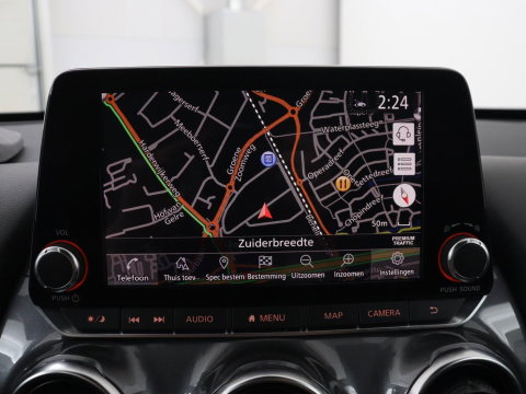 Nissan Juke 1.0 DIG-T Kiiro | Half leder | Stoelverwarming | Cruise control | Lane assist | Navigatie | Carplay | Camera | Park assist | Trekhaak
