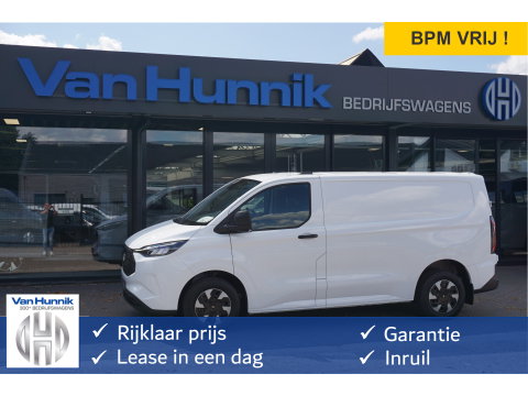 Ford E-Transit Custom 320S 218PK 71KWH Trend AUT BPM VRIJ!! Apple CP / Android A, LED, 2300KG Trekgewicht NR. EC02