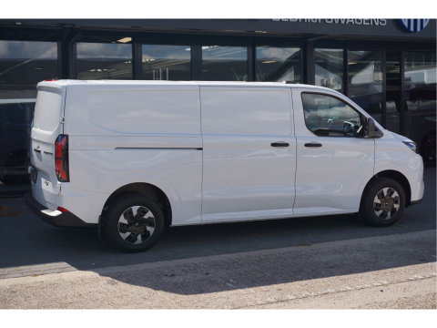 Ford E-Transit Custom 320L 218PK 71KWH Trend AUT BPM VRIJ!! Apple CP / Android A, LED, 2300KG Trekgewicht NR. EC01