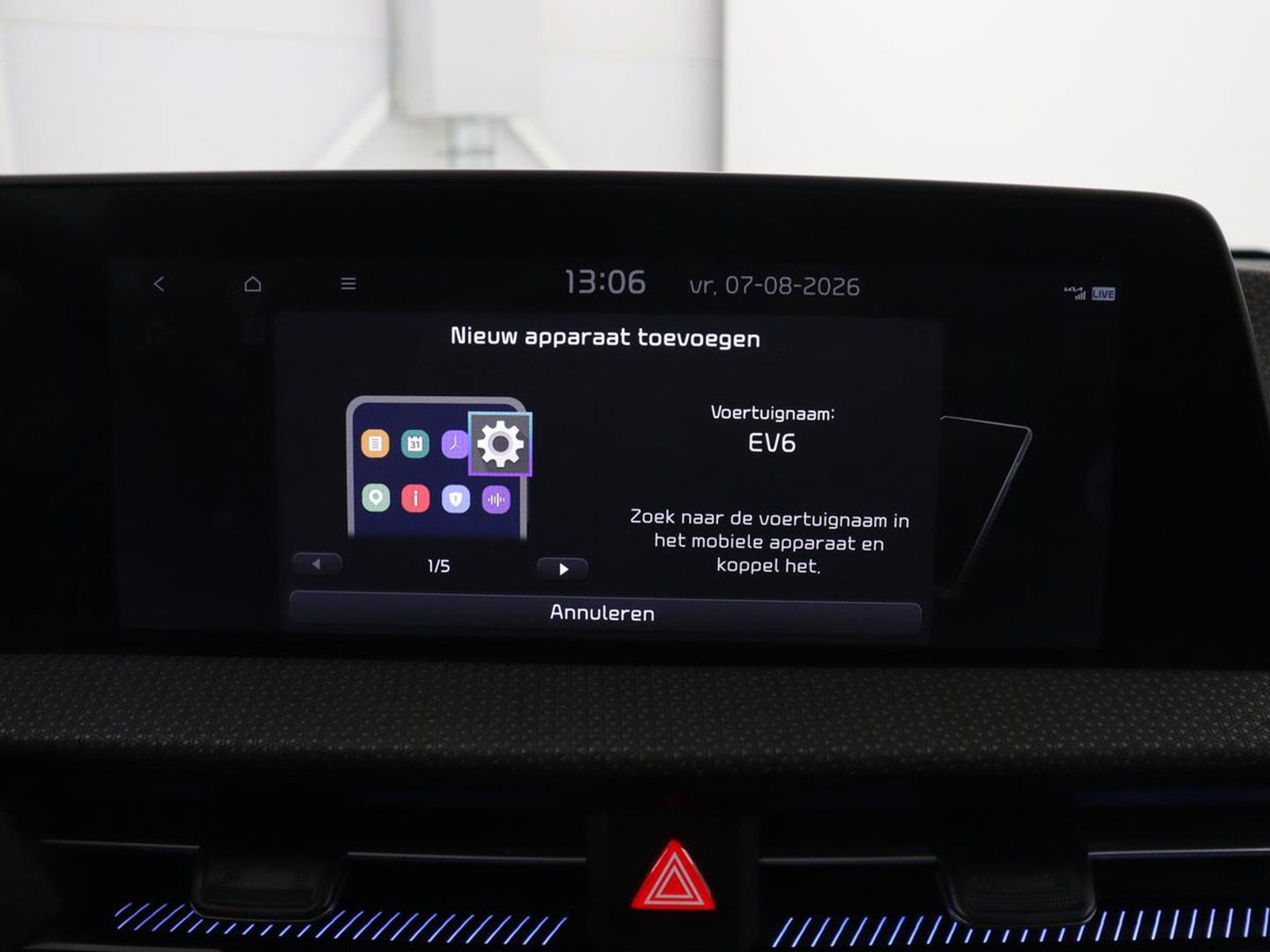 Kia Ev6 Plus 77.4 kWh Navi | Virtual Display | SOH 95.1% | Leder | Elec. Stoelen | Stoelverwarming | Stoelventilatie | Cruise Control | Camera | Carplay | DAB+