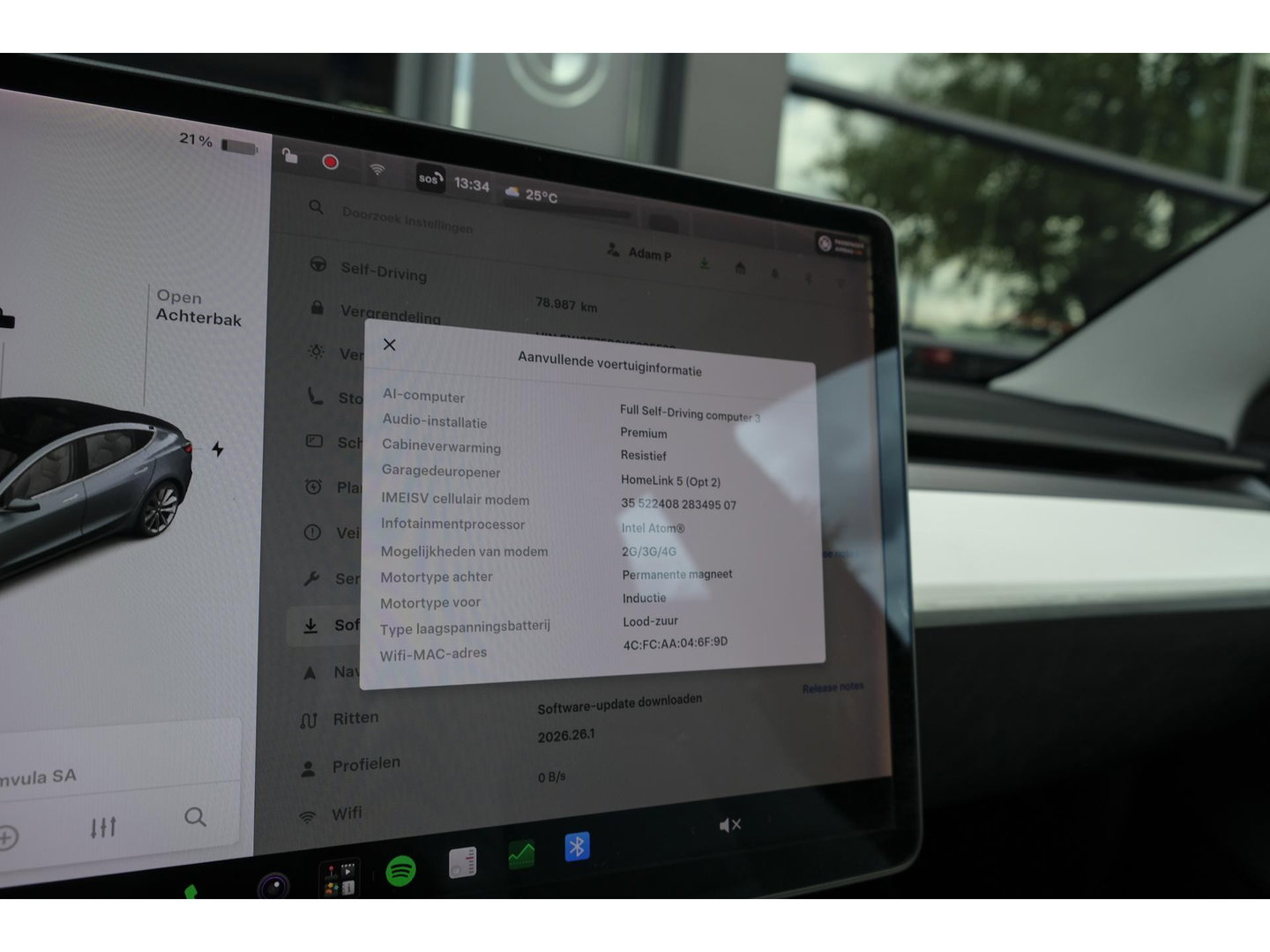 Tesla Model 3 Long Range 351pk AWD 75 kWh *BTW* *SOH 85%* Panoramadak 19" LMV Sport Autopilot