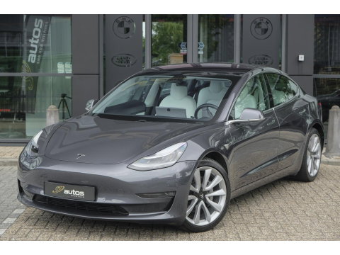 Tesla Model 3 Long Range 351pk AWD 75 kWh *BTW* *SOH 85%* Panoramadak 19" LMV Sport Autopilot