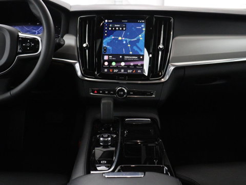 Volvo V90 2.0 T8 Plug-in hybrid AWD Plus Bright | SOH 97,1 | Panoramadak | Leder | Memory | Harman/Kardon | Stuur/stoel verwarming | Achterbank verwarming | Carplay | Cruise control | 360 Camera | Park assist | Trekhaak