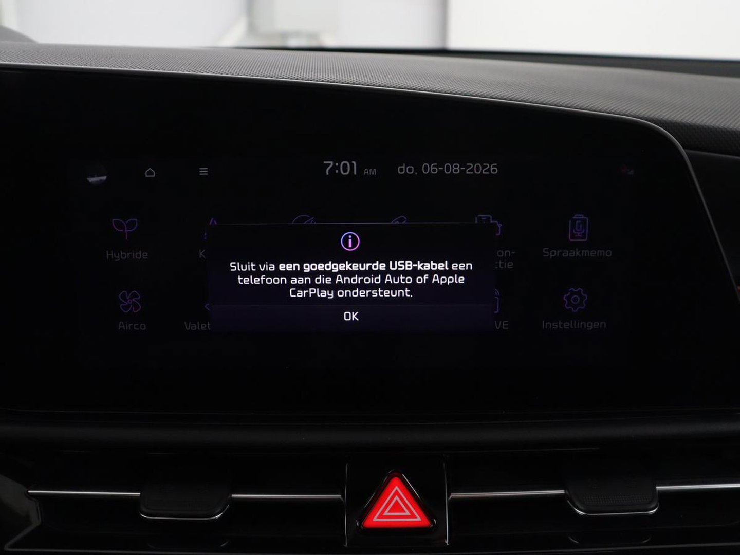 Kia Niro 1.6 GDi Hybrid DynamicPlusLine | Panoramadak | Leder | Stuur/stoelverwarming | Head-up | Adaptive cruise | Lane assist | Carplay | Camera | Park assist | Climate control | Trekhaak