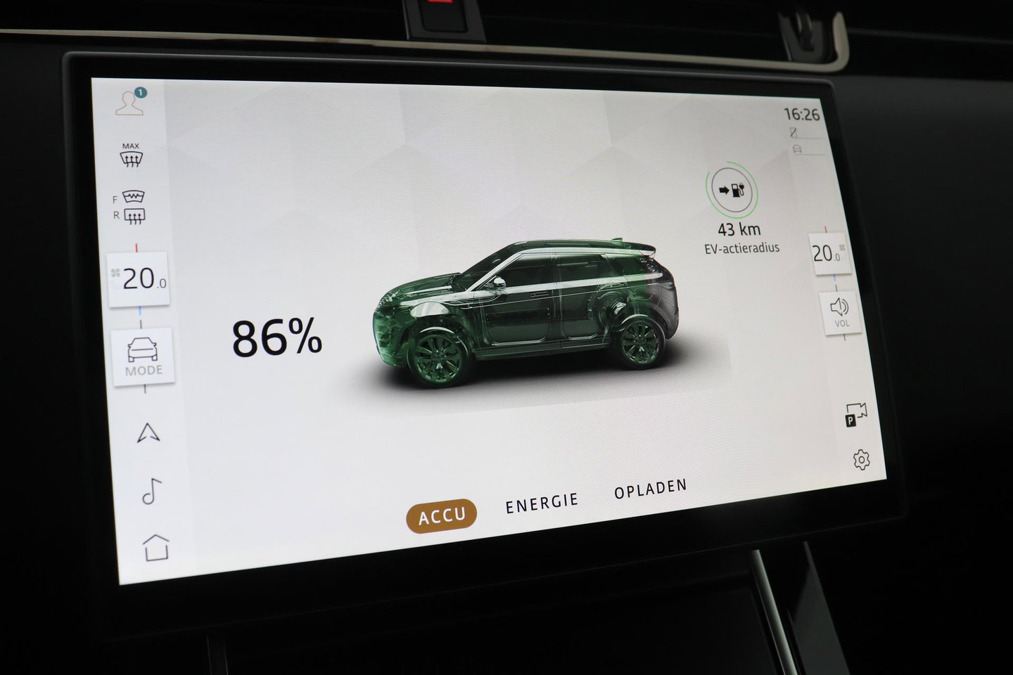 Land Rover Range Rover Evoque P270e PHEV Dynamic SE | Schuif/kanteldak | Black Pack | Cold Climate Pack | Meridian | 360 Camera | 20 Inch