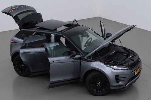 Land Rover Range Rover Evoque P270e PHEV Dynamic SE | Schuif/kanteldak | Black Pack | Cold Climate Pack | Meridian | 360 Camera | 20 Inch