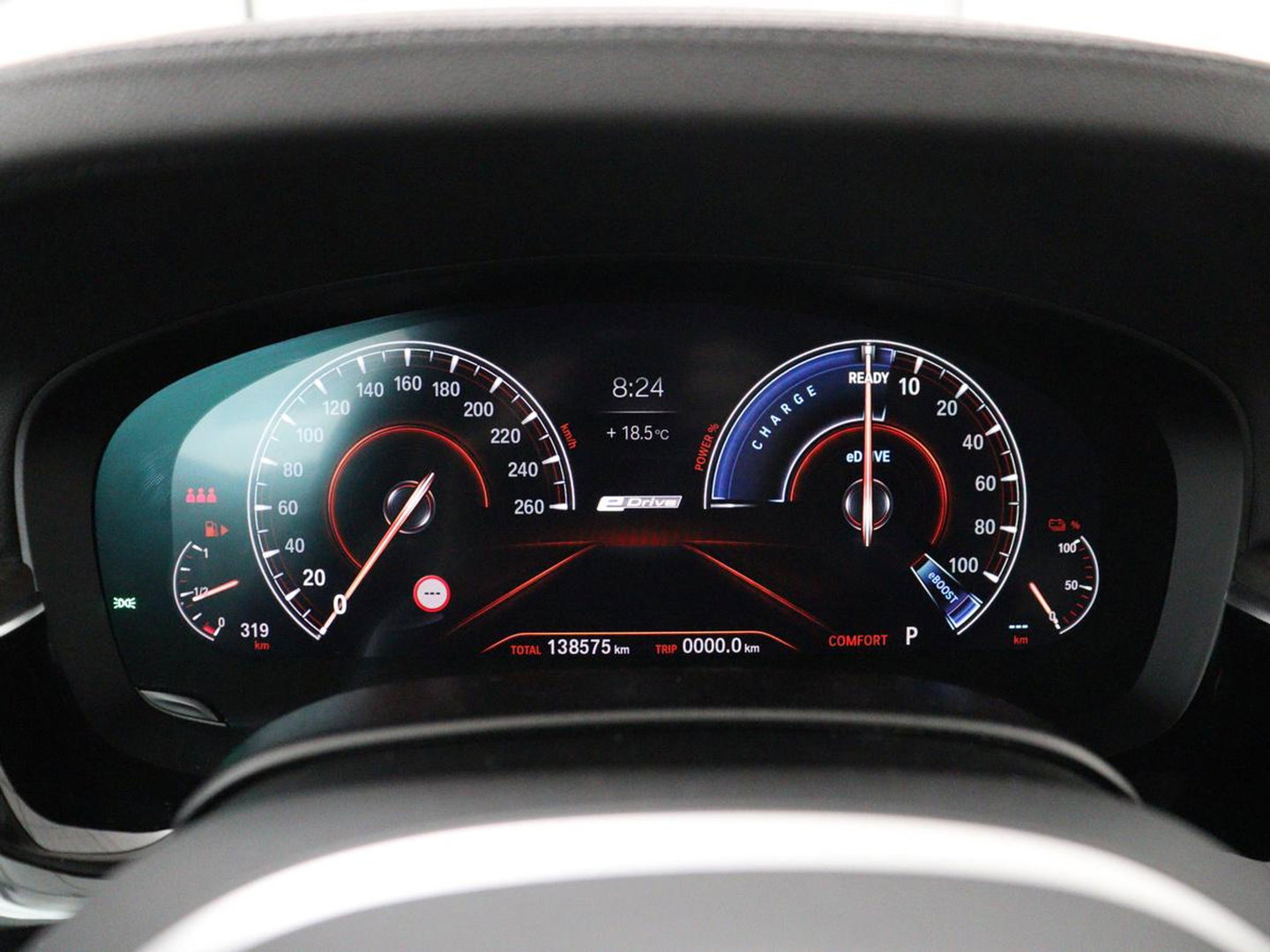 BMW 5 Serie 530e iPerformance High Executive | Leder | Elektrische stoelen | Stoelverwarming | Sfeerverlichting | Adaptive cruise | Carplay | Climate control | Camera | Park assist | PHEV