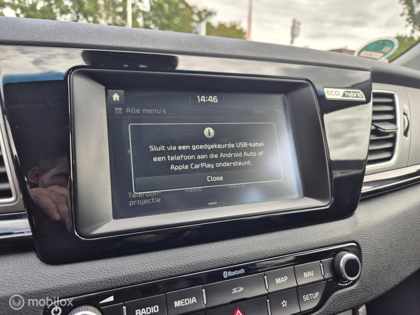 Kia Niro 1.6 GDi Hybrid DynamicLine, Trekhaak, Dealer onderhouden!