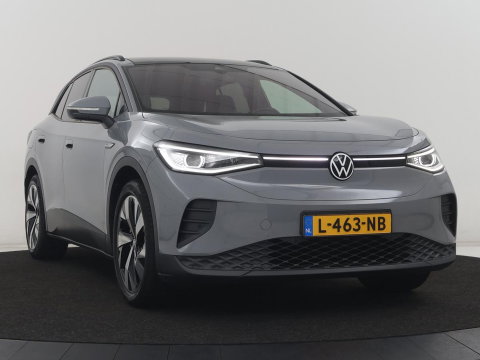 Volkswagen ID.4 Family 77 kWh | SOH 91,3% | Panoramadak | Leder/alcantara | Stuur/stoel verwarming | Sfeerverlichting | Carplay | Adaptive cruise | Camera | Park assist | Trekhaak