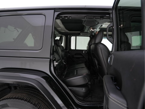 Jeep Wrangler Unlimited 4xe 380 Sahara AWD (Plug-in) {SoH-91%} (INCL-BTW) *OPEN-ROOF | LEATHER | FULL-LED | ALPINE-AUDIO | CRUISE | BLINDSPOT | CAMERA | KEYLESS | HEATED-COMFORTSEATS | DAB+ | PRIVACY-GLASS | ECC | PDC | 20''ALU*