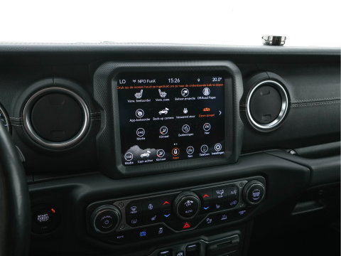 Jeep Wrangler Unlimited 4xe 380 Sahara AWD (Plug-in) {SoH-91%} (INCL-BTW) *OPEN-ROOF | LEATHER | FULL-LED | ALPINE-AUDIO | CRUISE | BLINDSPOT | CAMERA | KEYLESS | HEATED-COMFORTSEATS | DAB+ | PRIVACY-GLASS | ECC | PDC | 20''ALU*