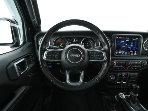 Jeep Wrangler Unlimited 4xe 380 Sahara AWD (Plug-in) {SoH-91%} (INCL-BTW) *OPEN-ROOF | LEATHER | FULL-LED | ALPINE-AUDIO | CRUISE | BLINDSPOT | CAMERA | KEYLESS | HEATED-COMFORTSEATS | DAB+ | PRIVACY-GLASS | ECC | PDC | 20''ALU*