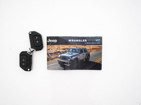 Jeep Wrangler Unlimited 4xe 380 Sahara AWD (Plug-in) {SoH-91%} (INCL-BTW) *OPEN-ROOF | LEATHER | FULL-LED | ALPINE-AUDIO | CRUISE | BLINDSPOT | CAMERA | KEYLESS | HEATED-COMFORTSEATS | DAB+ | PRIVACY-GLASS | ECC | PDC | 20''ALU*