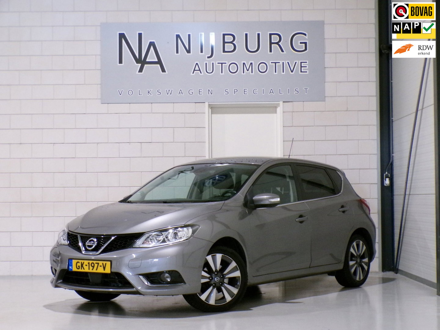 Nissan Pulsar 1.2 DIG-T Tekna "Origineel NL!" Apple-Carplay Trekhaak Stoelverwarming Camera Leer Cruise-control DAB+ Climatronic