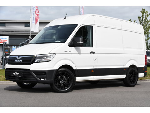 MAN TGE 3.140 35 2.0 L3H3 PB Edition FACELIFT! Virtual, Camera, Cruise, Carplay, Automaat, Sensoren, LED, 140pk, Multimedia, Sensoren, Trekhaak,