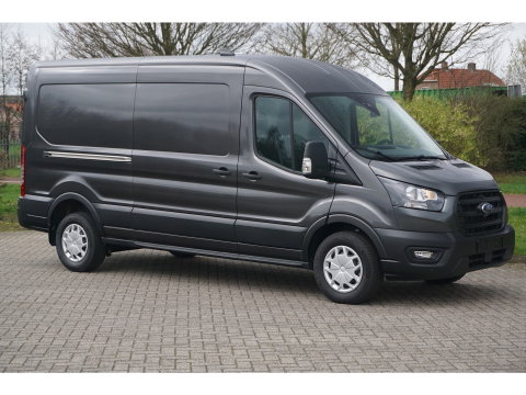 Ford Transit 350L 130PK L3H2 Trend BPM VRIJ!! Clima, 12" Sync 4 scherm Navi, 270° deur, Trekhaak!! NR. 330