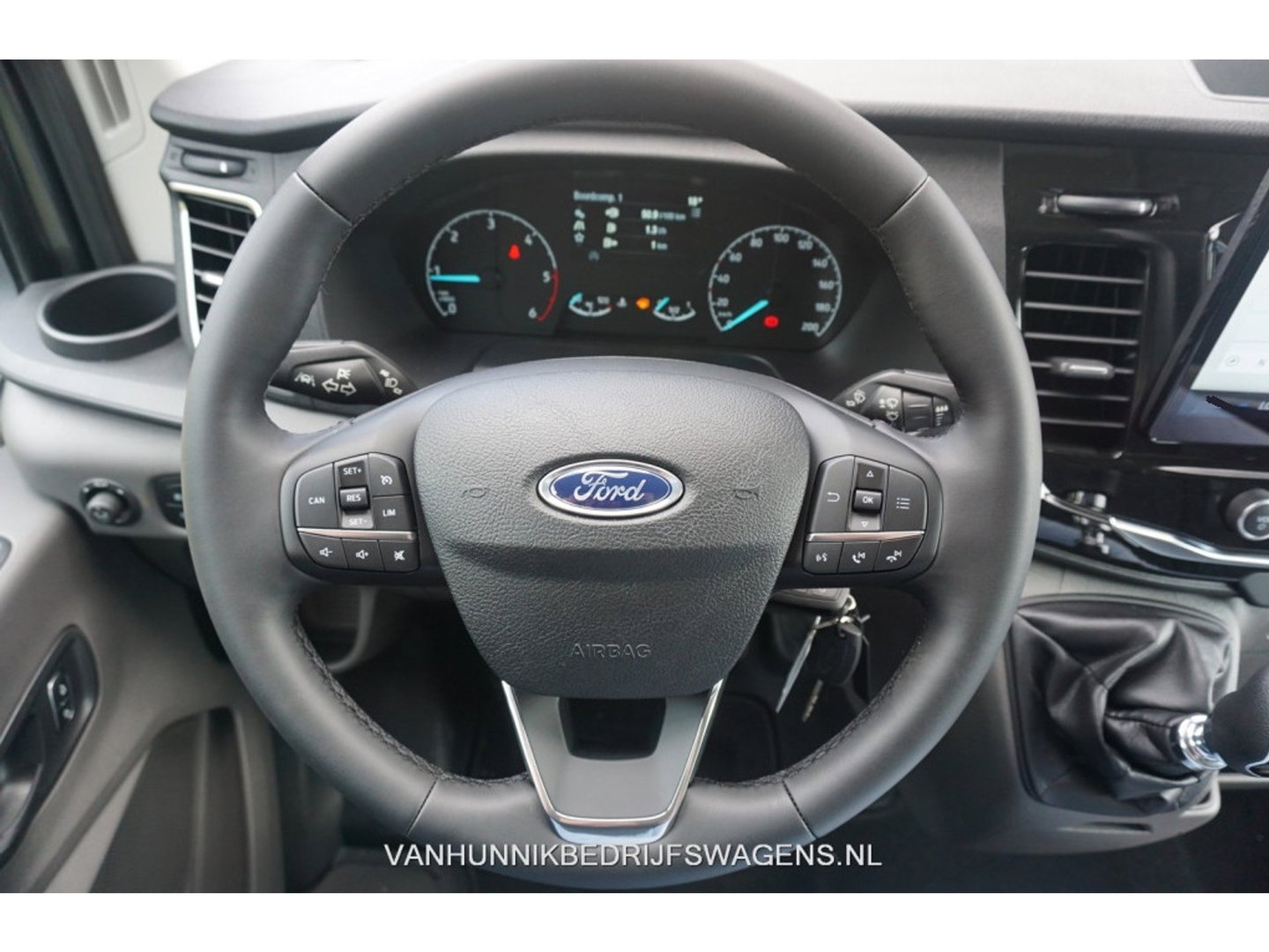 Ford Transit 350L 130PK L3H2 Trend BPM VRIJ!! Clima, 12" Sync 4 scherm Navi, 270° deur, Trekhaak!! NR. 330