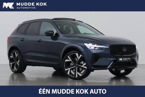 Volvo XC60 T6 Plug-in hybrid Ultra Black Edition | ACC | Luchtvering | Panoramadak | Bowers&Wilkins | Trekhaak | 360° Camera | Massage | Head-Up