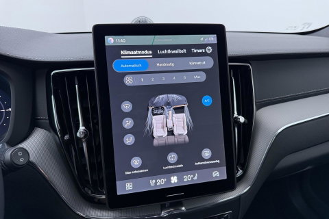 Volvo XC60 T6 Plug-in hybrid Ultra Black Edition | ACC | Luchtvering | Panoramadak | Bowers&Wilkins | Trekhaak | 360° Camera | Massage | Head-Up