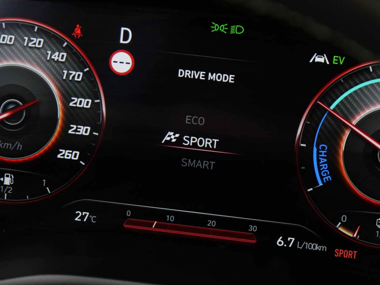 Hyundai Santa Fe HEV PREMIUM/ 7-PERSOONS/ TREKHAAK/ 360° CAMERA