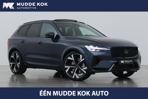 Volvo XC60 T6 Plug-in hybrid Ultra Black Edition | ACC | Luchtvering | Panoramadak | Bowers&Wilkins | Trekhaak | 360° Camera | Massage | Head-Up