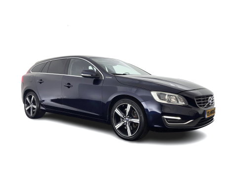 Volvo V60 2.4 D6 Twin Engine Summum Aut. *LEATHER | XENON | MEMORY-PACK | HEATED-COMFORTSEATS | NAVI-FULLMAP | PRIVACY-GLASS | ECC | PDC | CRUISE | 19''ALU | TOWBAR*