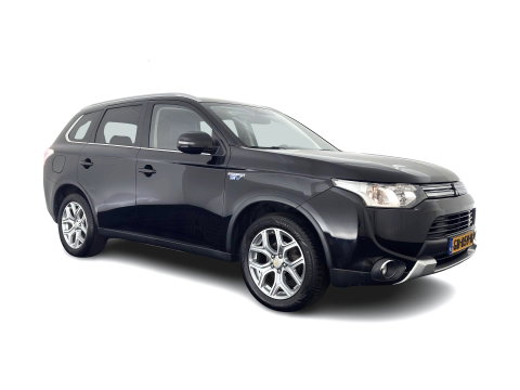 Mitsubishi Outlander 2.0 PHEV Business Edition X-Line AWD (Plug-In) {SoH-76%} Aut. *LEATHER-FABRIC | NAVI-FULLMAP | KEYLESS | CAMERA | COMFORTSEATS | ECC | CRUISE | PRIVACY-GLASS | SHIFTPADDLES | TOWBAR | 18''ALU*
