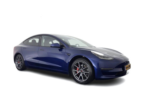 Tesla Model 3 Long Range AWD 75 kWh [3-Fase-17kW ] {SoH-82%} Aut. *PANO | LEATHER | KEYLESS | FULL-LED | MEMORY-PACK | TOPVIEW | DAB | CARPLAY | DIGI-COCKPIT | LANE-ASSIST | HEATED-COMFORTSEATS | AUTOPILOT | TOWBAR | 18"ALU*