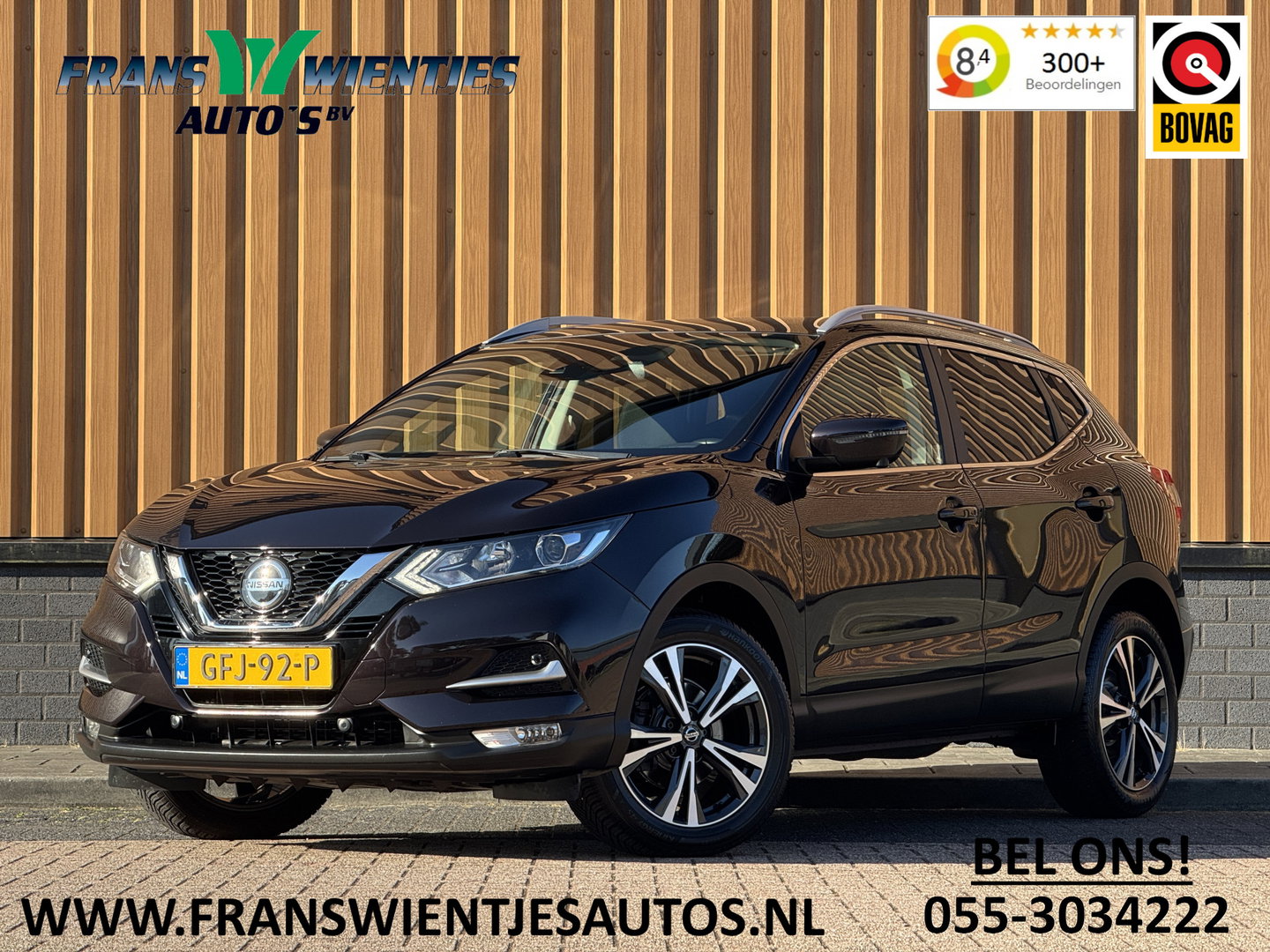 Nissan QASHQAI 1.3 DIG-T N-Connecta | Apple Carplay | Panoramadak | Airconditioning | 360 Camera | Cruise Control | Keyless Go/Entry |