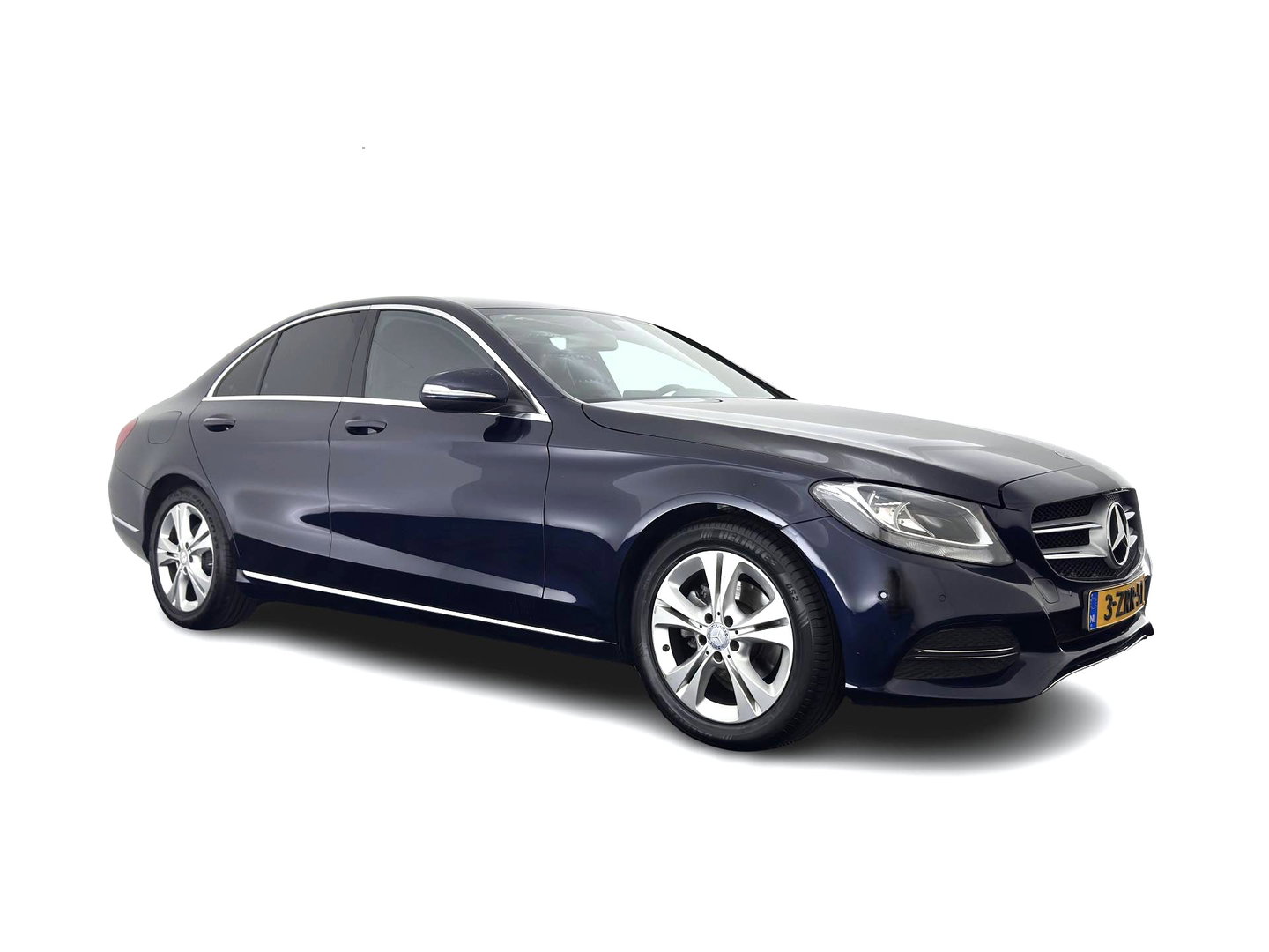 Mercedes-Benz C-Klasse 200 CDI (INCL-BTW) *LEATHER-FABRIC | NAVI-FULLMAP | COMFORTSEATS | ECC | PDC | CRUISE | PRIVACY-GLASS | 17''ALU*
