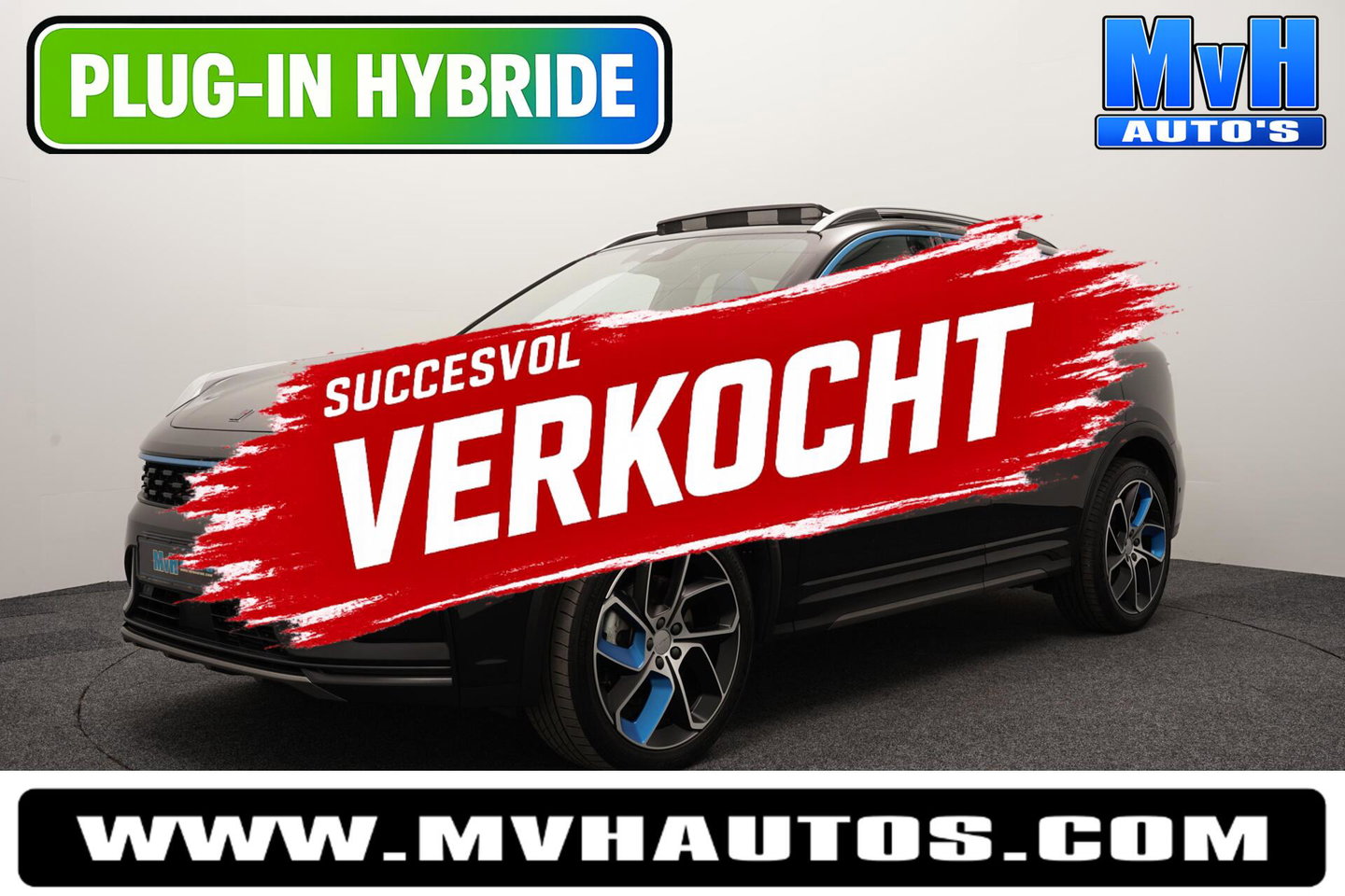 Lynk & Co 01 1.5 PHEV|ZWARTE.HEMEL|360ºCAM|PANO|262PK|SOH97%