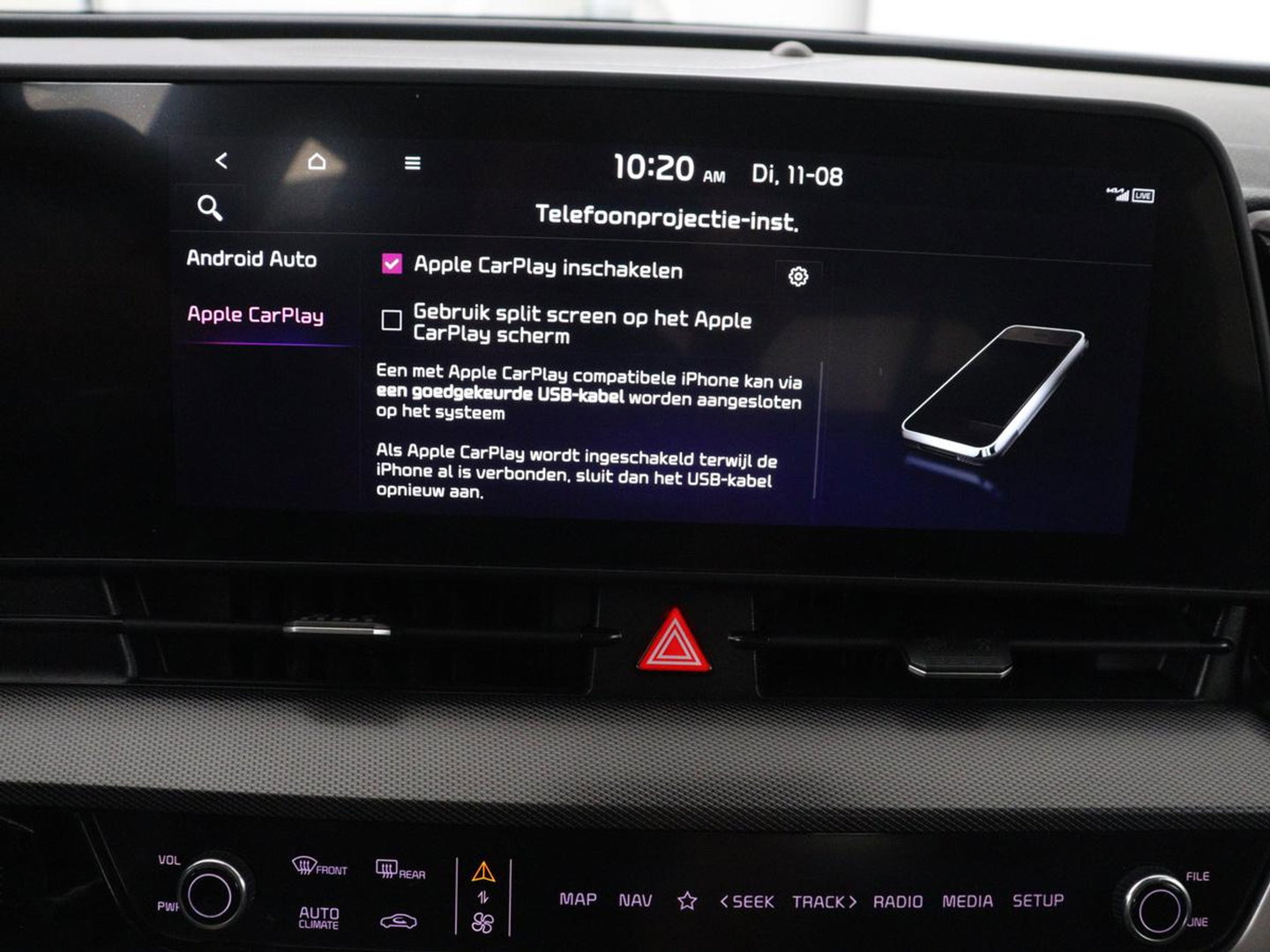Kia Sportage 1.6 T-GDi Plug-in Hybrid AWD DynamicLine | SOH 97,6% | Adaptive cruise | Lane assist | Carplay | Camera | Park assist | Virtueel dashboard