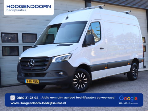 Mercedes-Benz Sprinter 319 CDI 3.0 V6 Automaat Euro 6 - L2H2 - Volledig Dealer onderhouden - LED - Trekhaak