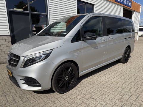 Mercedes-Benz V-Klasse 250d Lang L2H1 DC 5 persoons Edition / vaste prijs rijklaar € 36.950 ex btw / lease vanaf € 603 / leer / burmester / AMG / dubbele schuifdeur electrisch / trekhaak