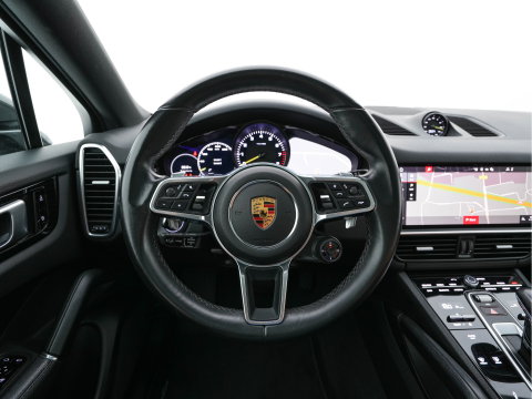 Porsche Cayenne Coupé 3.0 E-Hybrid (Plug-in) (INCL.BTW) Aut. *PANO | LEATHER | FULL-LED | SPORT-CHRONO | TOP-VIEW | ADAPTIVE-CRUISE | BOSE-SOUND | DAB+ | NAVI-FULLMAP | COMFORT-SEATS | SHIFT-PADDLES | KEYLESS | ECC | PDC | 20''ALU*