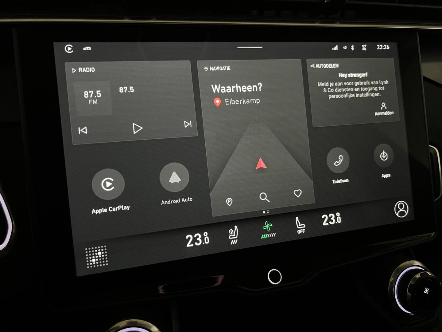 Lynk & Co 01 1.5 Plug-in Black Edition Sfeerver. CarPlay 360°