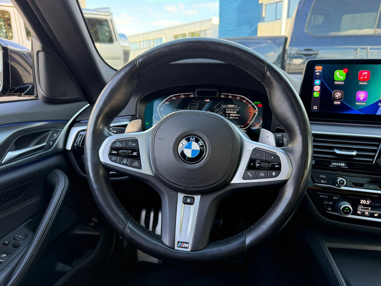BMW 5 Serie Touring 520i High Exe M-Sport Pano|Leder|Memory|ACC|Carplay|Laser-lights|Camera