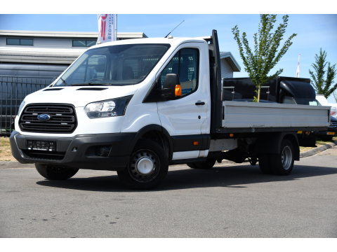 Ford Transit 350 2.0 TDCI L4H1 Openlaadbak Airco, Radio, 130pk, Pick-up, Uniek!