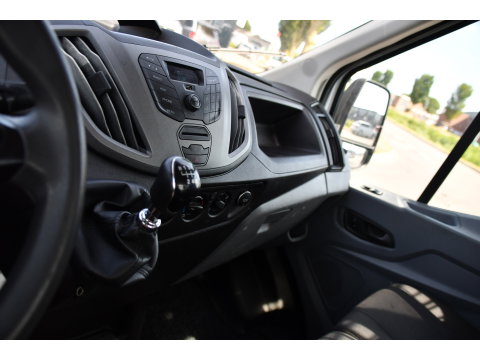 Ford Transit 350 2.0 TDCI L4H1 Openlaadbak Airco, Radio, 130pk, Pick-up, Uniek!