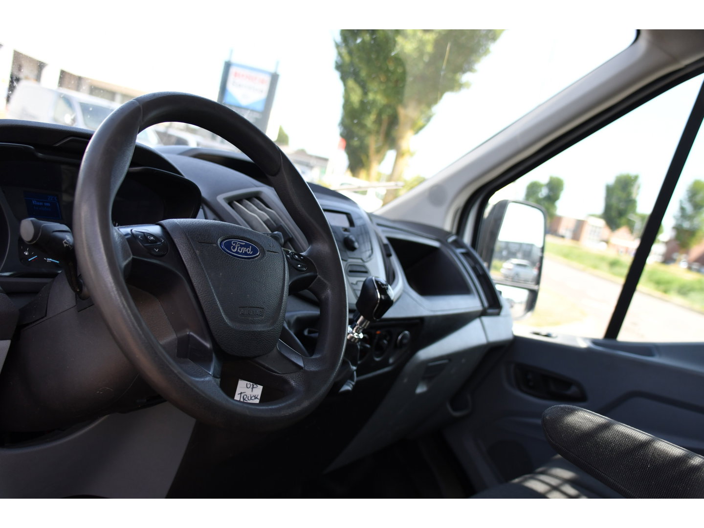 Ford Transit 350 2.0 TDCI L4H1 Openlaadbak Airco, Radio, 130pk, Pick-up, Uniek!